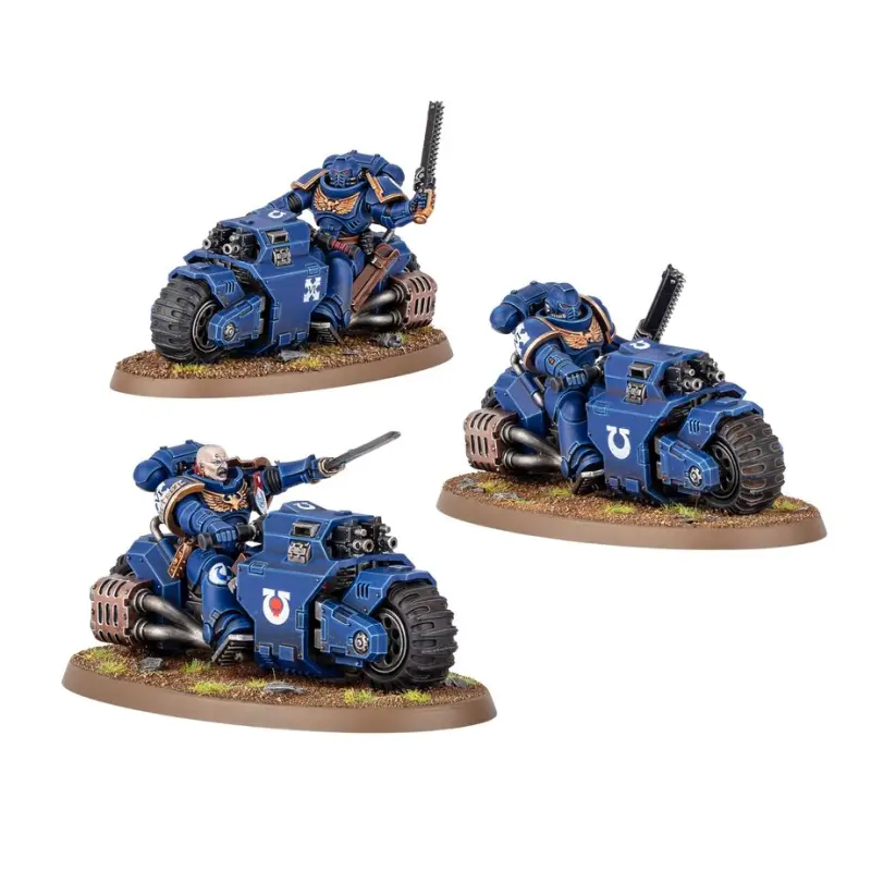 Outrider squad, space marines, warhammer 40k, games workshop, model 48-112